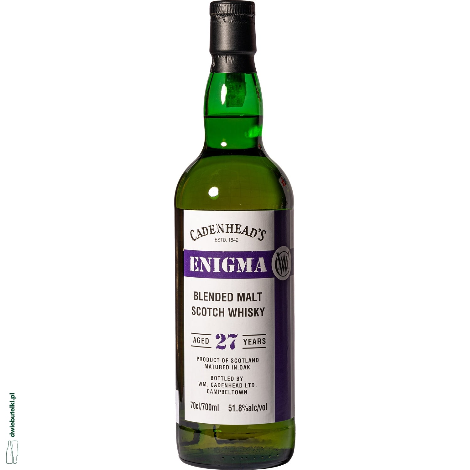 CADENHEAD'S BLENDED ENIGMA 27YO 51,8% 0,7L