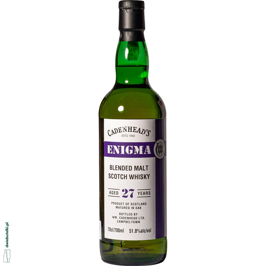 CADENHEAD'S BLENDED ENIGMA 27YO 51,8% 0,7L