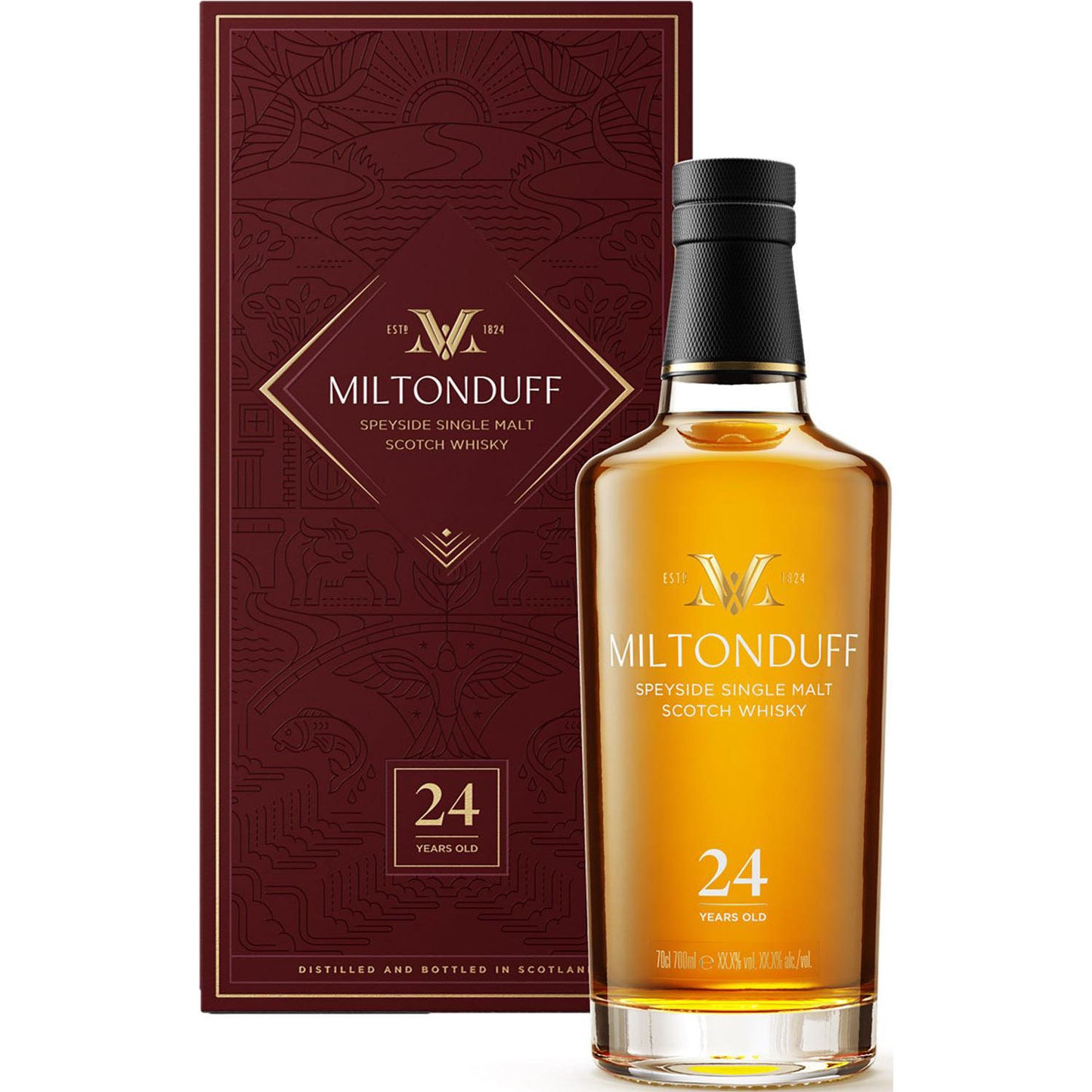 Miltonduff 24Yo Kartonik