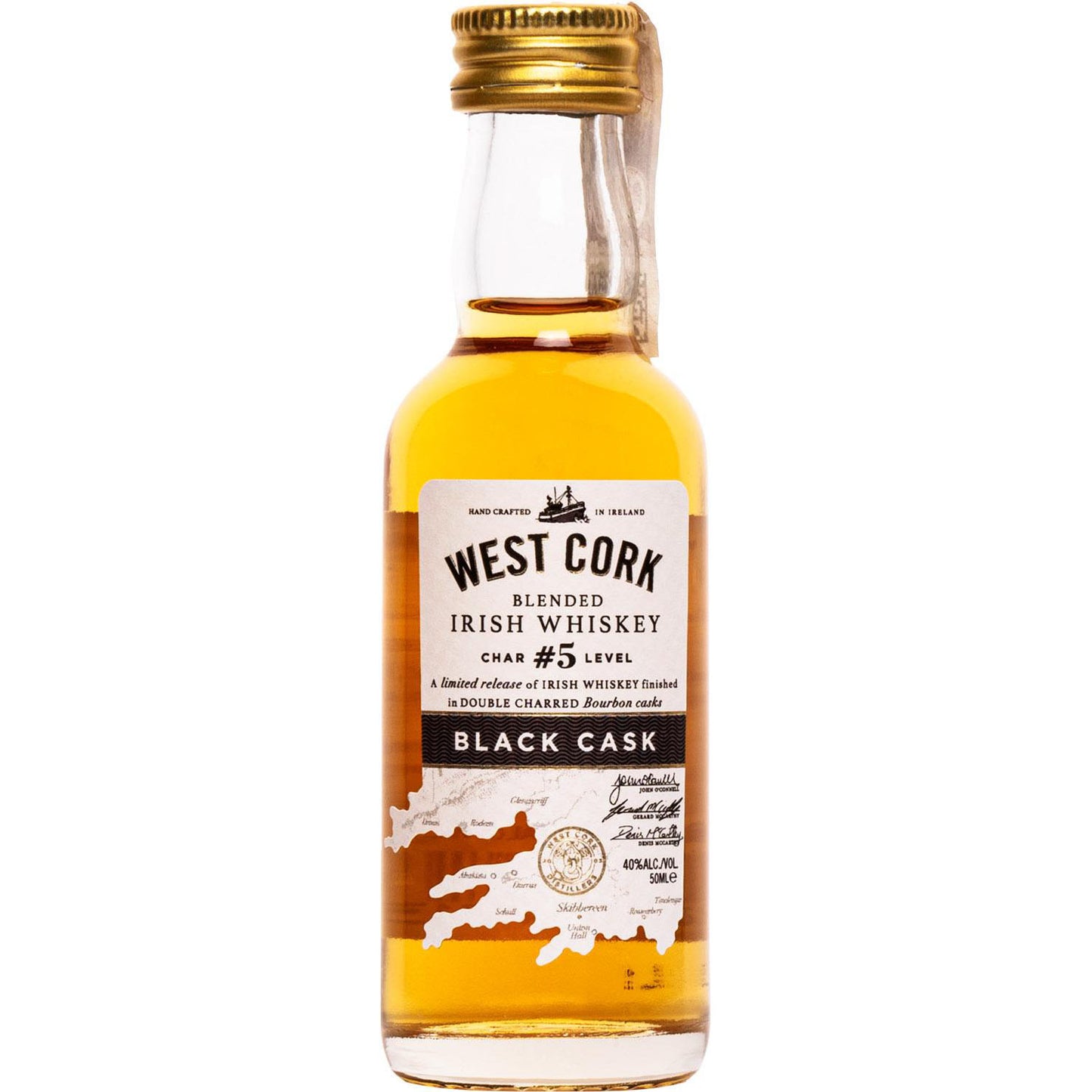 West Cork Black Cask 0,05 L Mini Goły