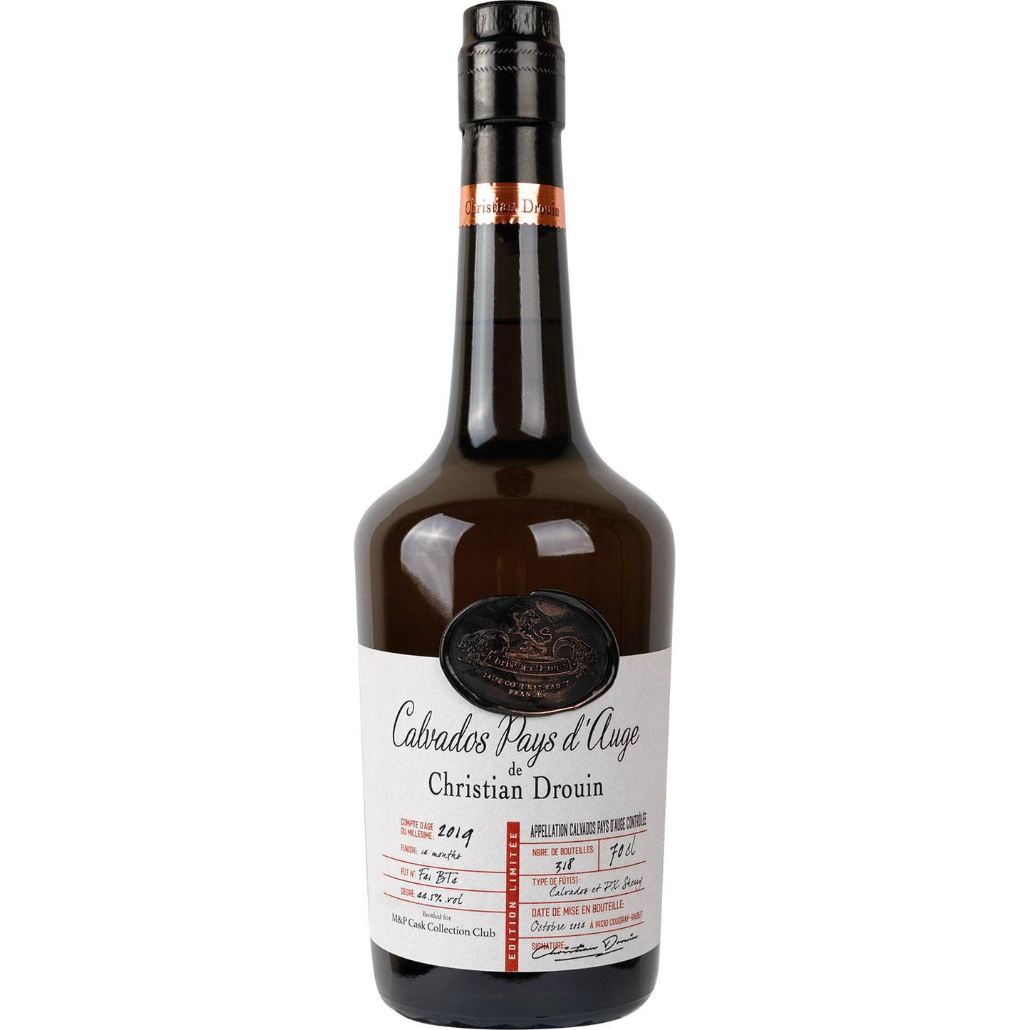 Calvados Drouin Milles 2019 Px Sherry M&P Cask 0,7L 44,5% Ka