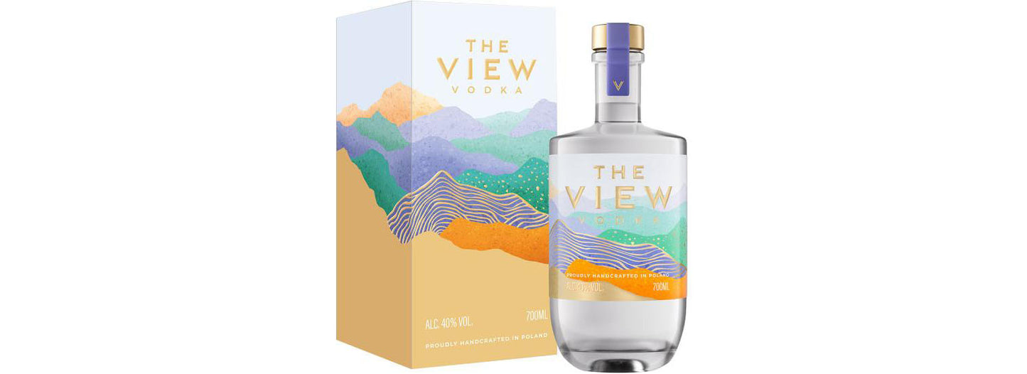 Wódka The View 40% 0,7 Giftbox