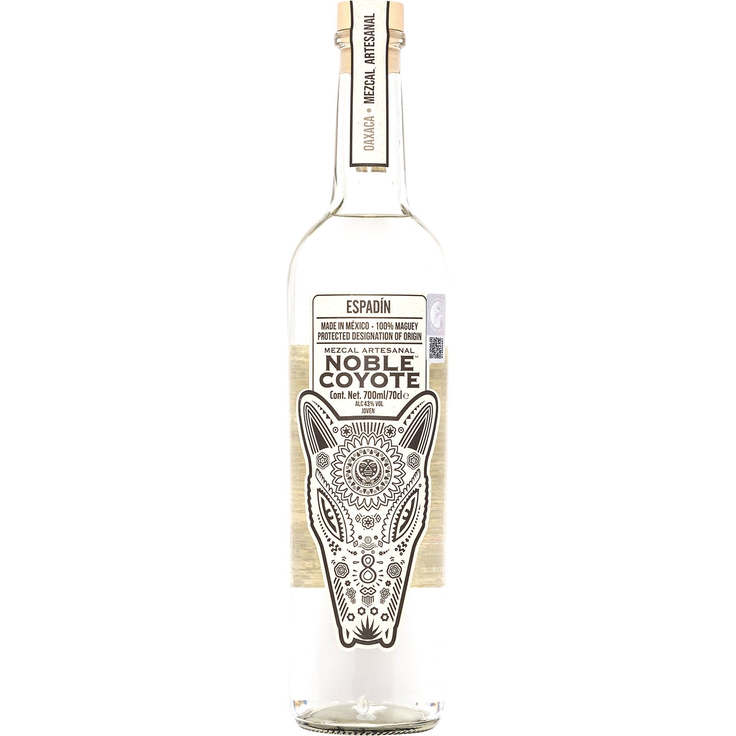 NOBLE COYOTE ESPADIN MEZCAL 0,7 43%