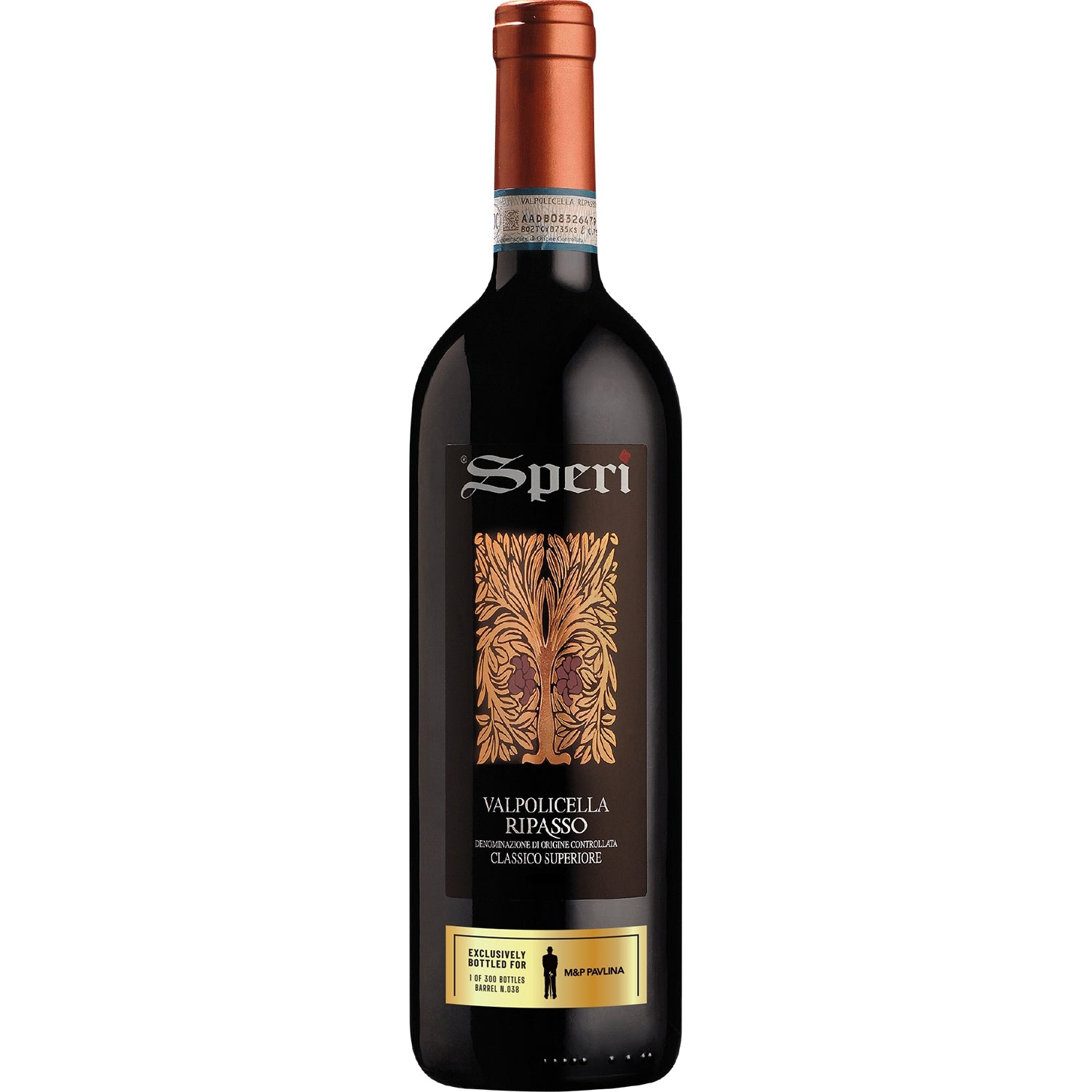SPERI RIPASSO VALPOLICELLA SINGLE BARREL 2022 0,75
