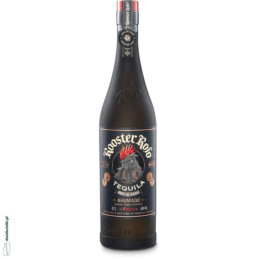 ROOSTER ROJO AHUMADO 40% 0,7L