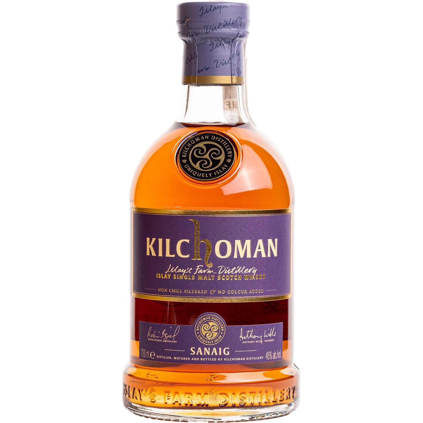 Kilchoman Private Vatting Sanaig 0,7 46% Kartonik