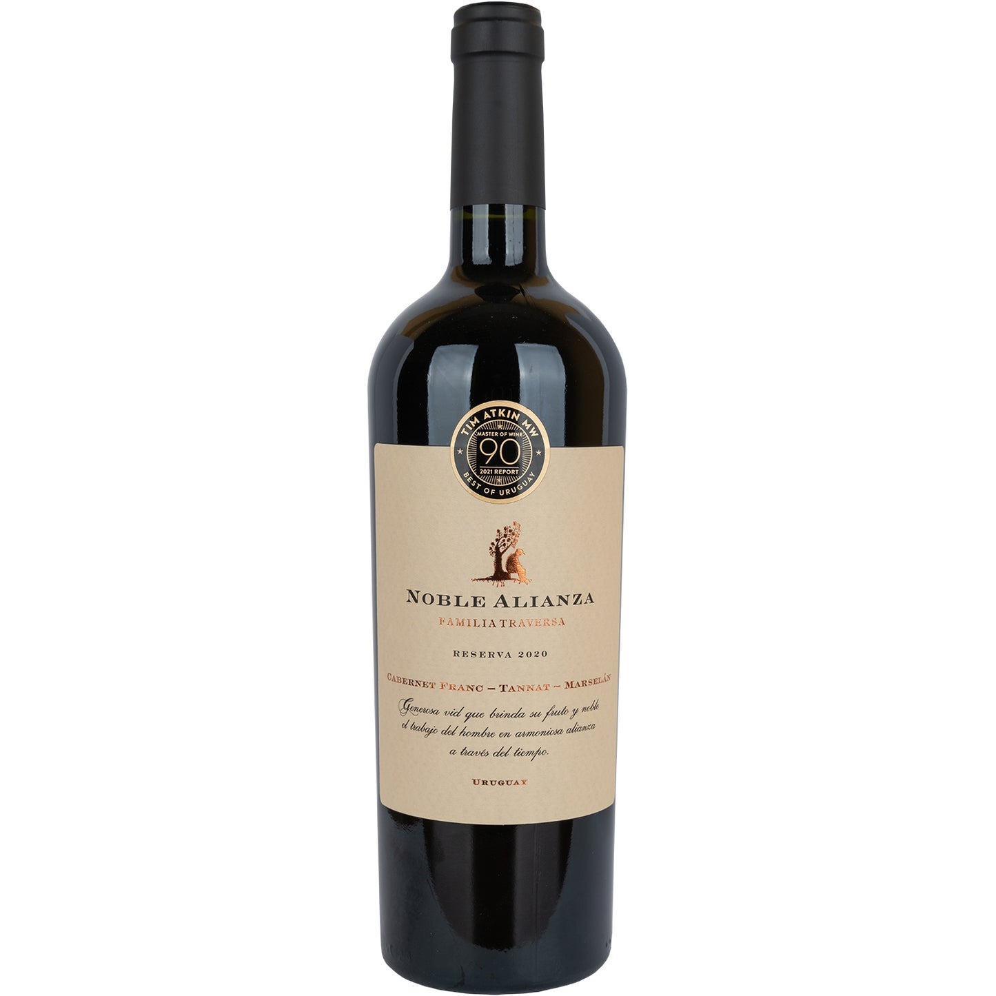TRAVERSA NOBLE ALIANZA RESERVA 2021 TANNAT MARSELAN CABERNET FRANC