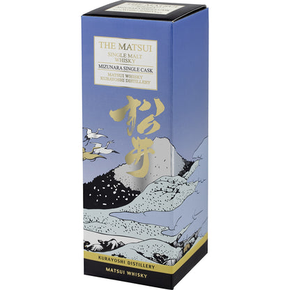 THE MATSUI MIZUNARA CASK SINGLE MALT 0,7 43% KARTONIK