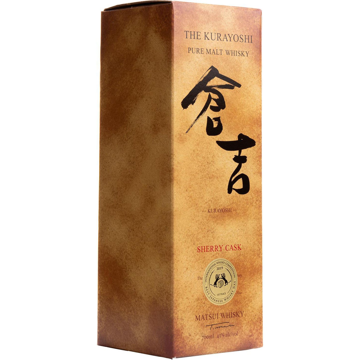 The Kurayoshi Sherry Cask Pure Malt 0,7L 43% Kartonik