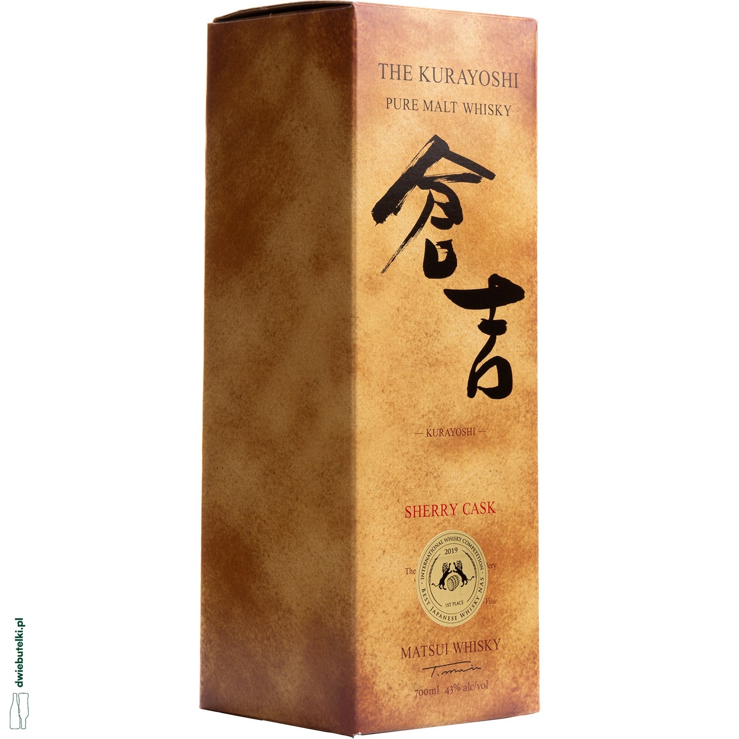 THE KURAYOSHI SHERRY CASK PURE MALT 0,7 43% KARTONIK