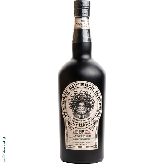 BIG MOUSTACHE 100 PROOF TENNESSEE WHISKEY 0,7 50%