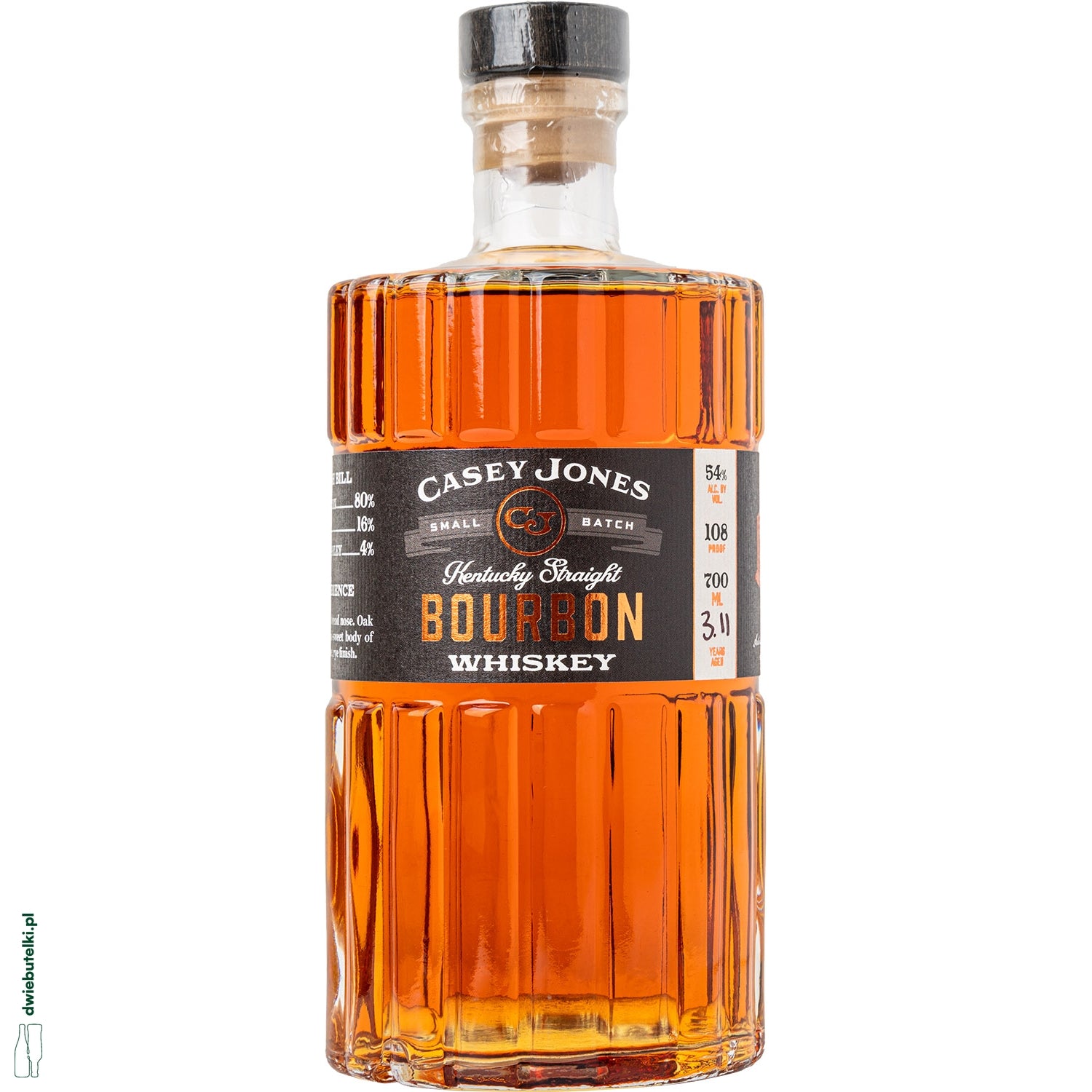 CASEY JONES BLACK LABEL 54% 0,7L BOURBON WHISKEY