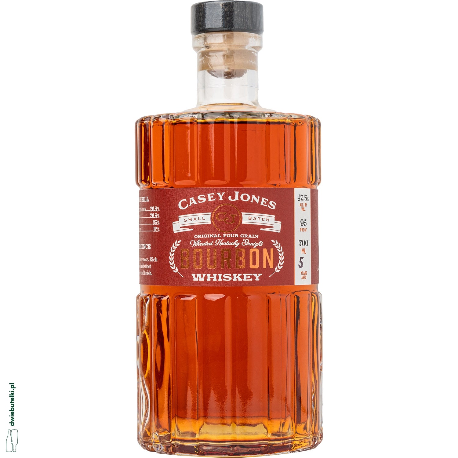 CASEY JONES RED LABEL 47,5% 0,7L BOURBON WHISKEY