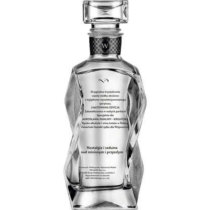 PAWLINA VODKA KARAFKA LIMITED NOSTALGIA
