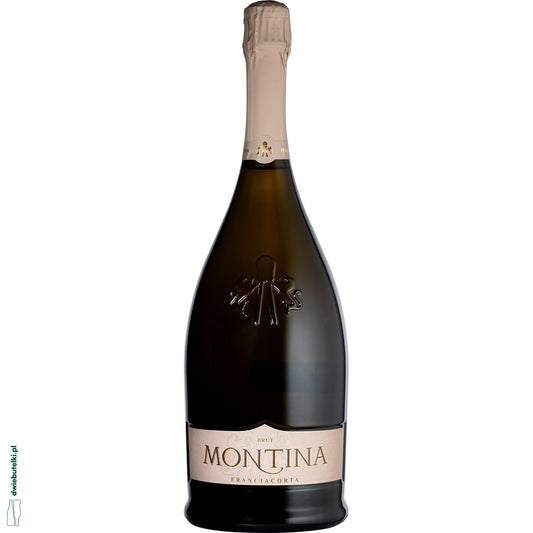 LA MONTINA BRUT 12% FRANCIACORTA 0,75L SKRZYNKA + KIELISZEK