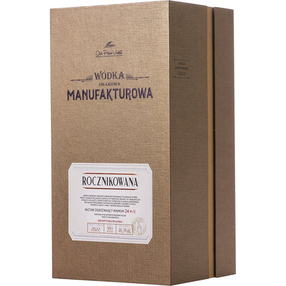 WÓDKA MANUFAKTUROWA ROCZNIKOWANA SMAKOWA 46,4% 0,7 ETUI + 2