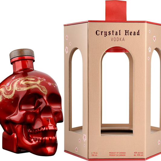 Crystal Head Vodka Lunar Year Of The Snake 2025 Czaszka 0,7