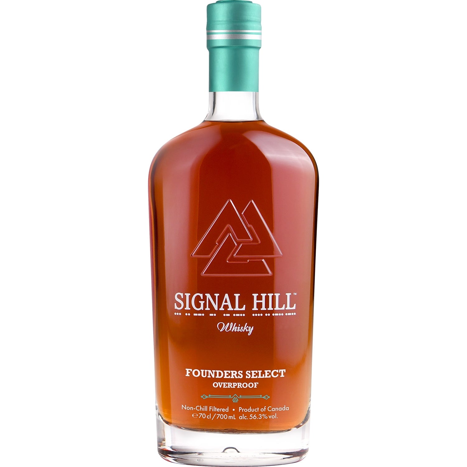 SIGNAL HILL FOUNDERS SELECT OVERPROOF CANADIAN WHISKY