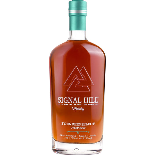 SIGNAL HILL FOUNDERS SELECT OVERPROOF CANADIAN WHISKY