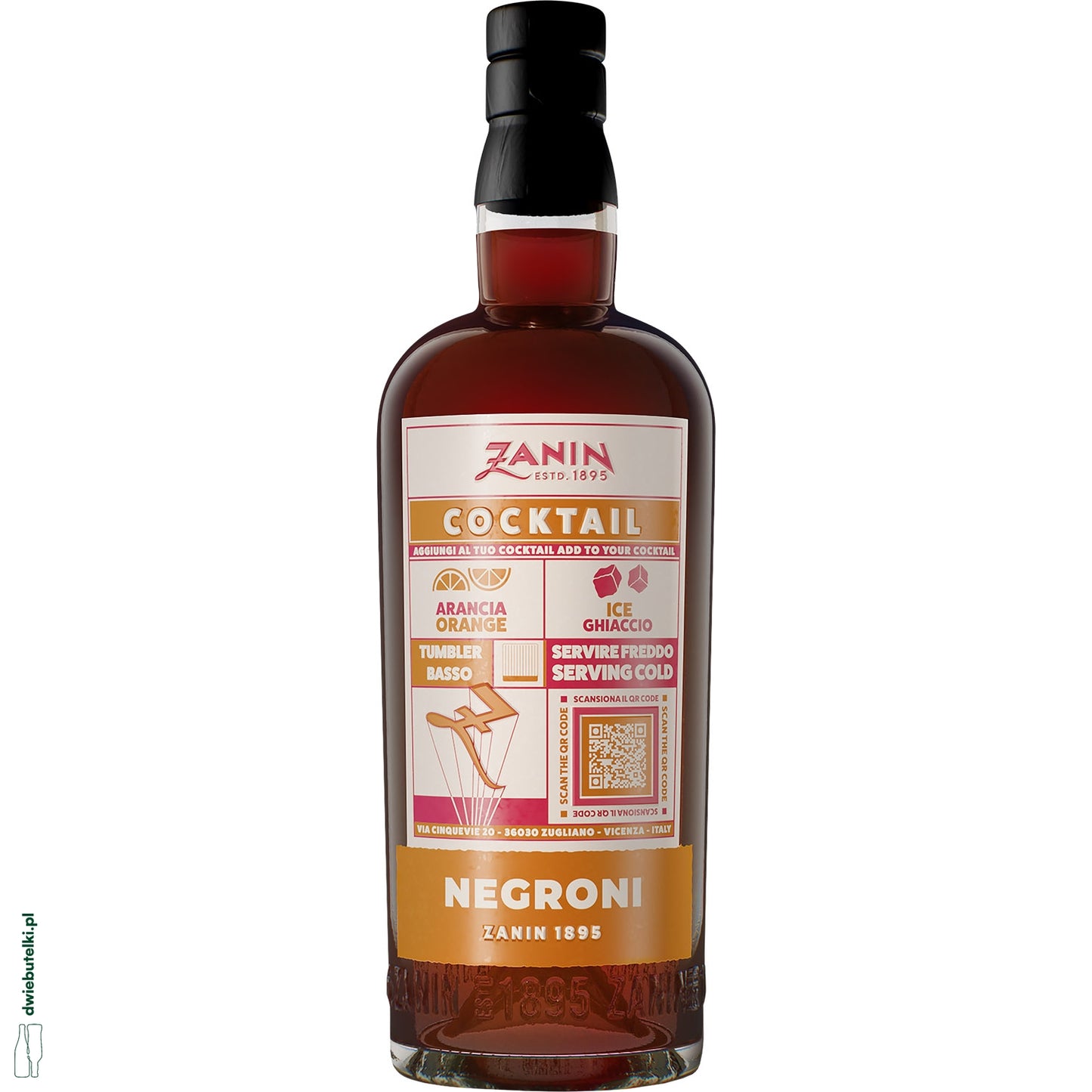 ZANINI COCKTAIL NEGRONI LIQUORE 0,7 23%