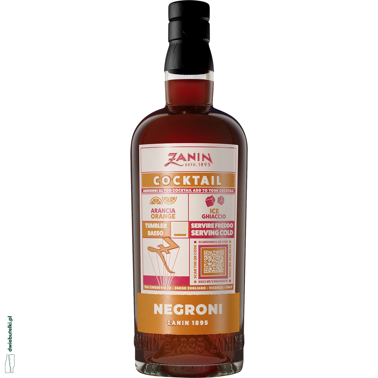 ZANINI COCKTAIL NEGRONI LIQUORE 0,7 23%