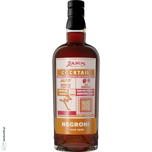 ZANINI COCKTAIL NEGRONI LIQUORE 0,7 23%