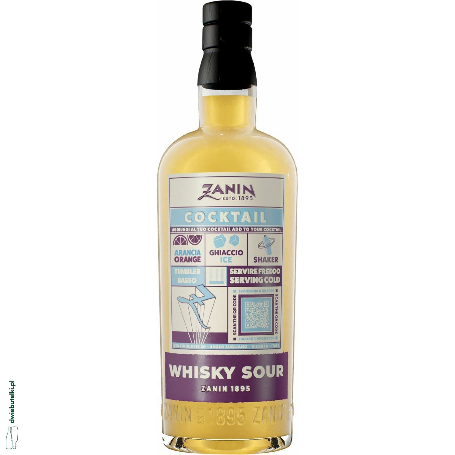 ZANINI COCKTAIL BEVANDA SPIRITOSA WHISKY SOUR 23% 0,7L