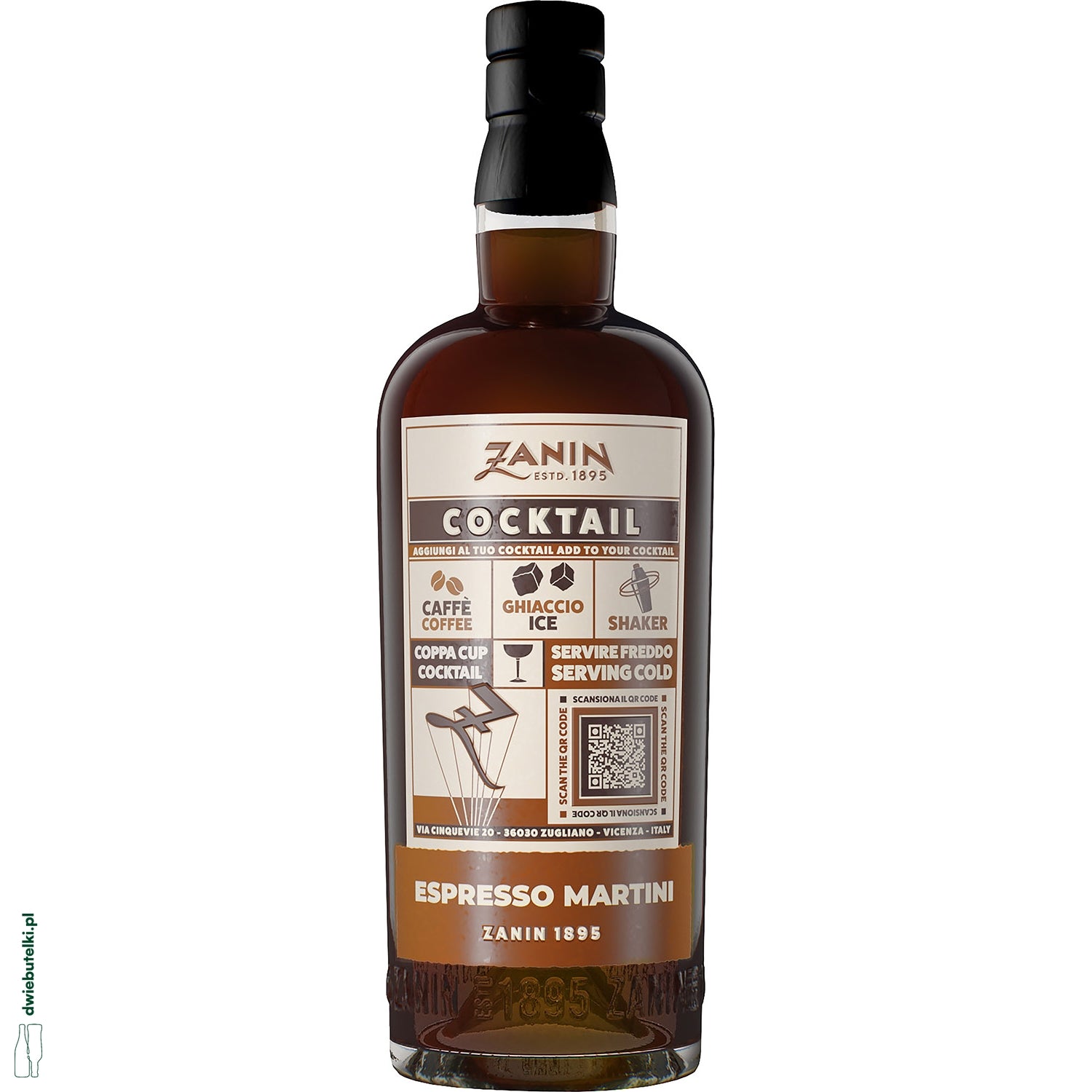ZANINI COCKTAIL ESPRESSO MARTINI LIQUORE 18% 0,7L