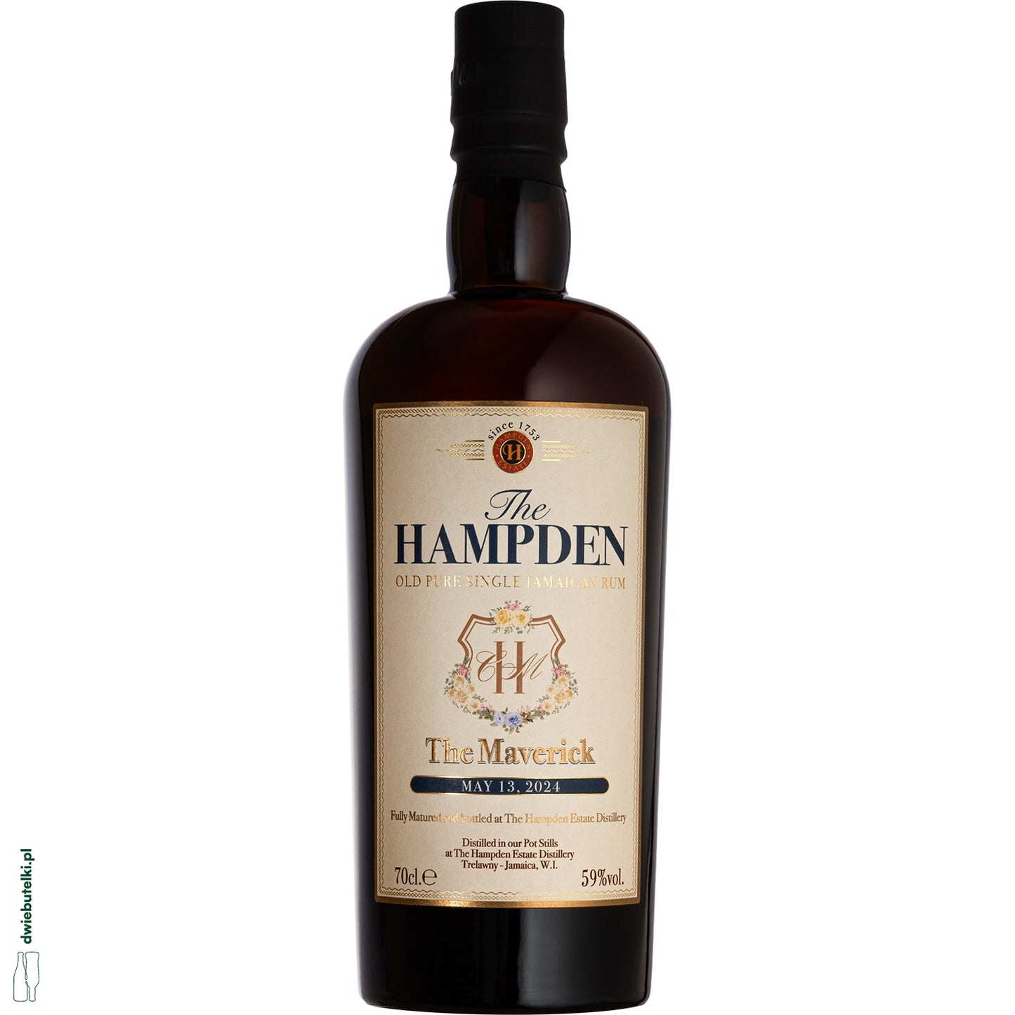 HAMPDEN THE MAVERICK JAMAICAN RUM 59% 0,7