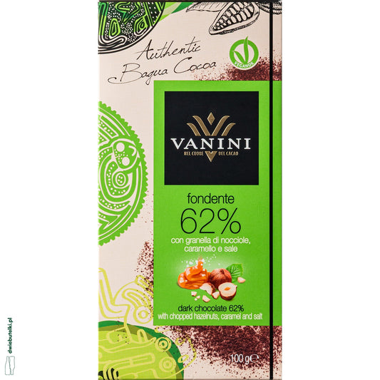 VANINI FONDENTE HAZELNUTS CARAMEL AND SALT 62% 7571 05-06-26