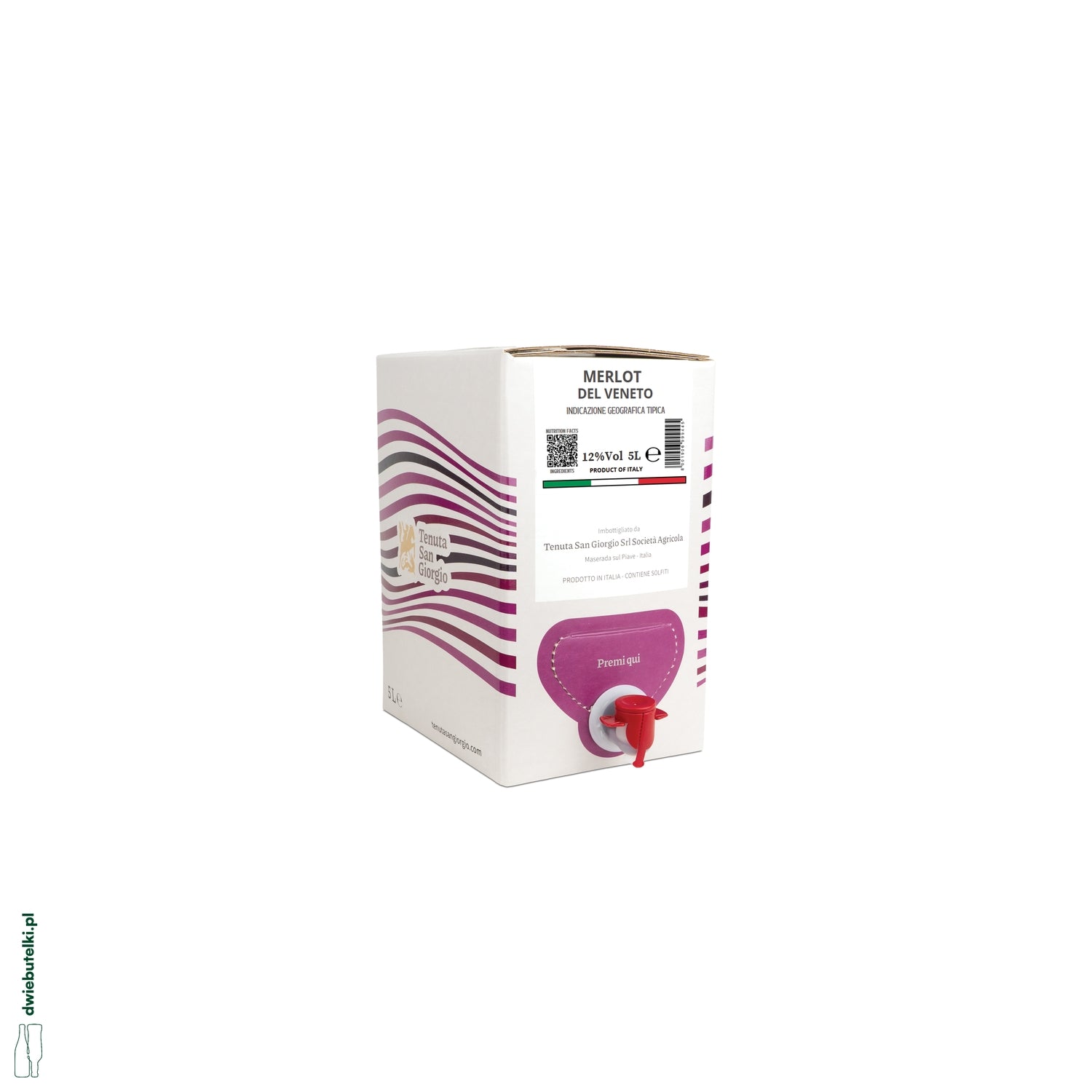 TSG MERLOT 5,0L BAG IN BOX
