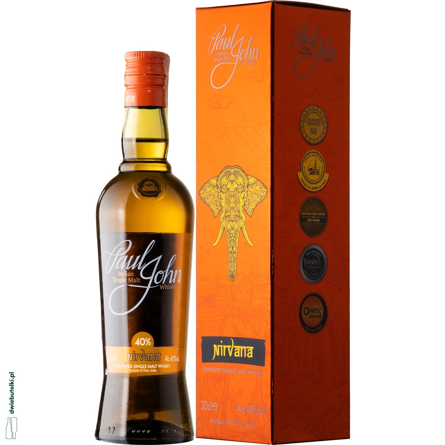 PAUL JOHN SINGLE MALT NIRVANA MINI 0,2L