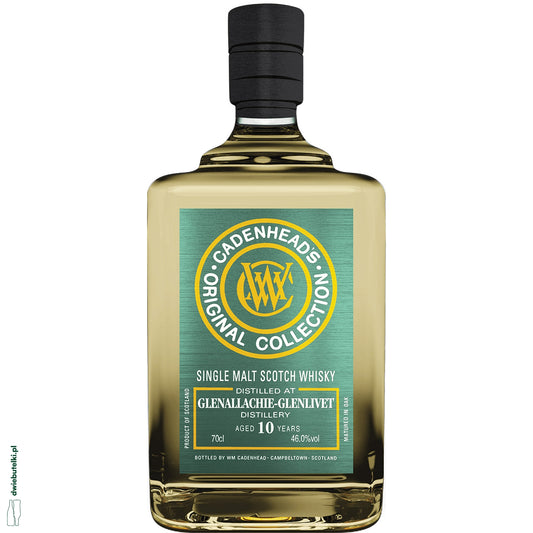 CADENHEAD'S GLENALLACHIE-GLENLIVET 10YO 46% 0,7L
