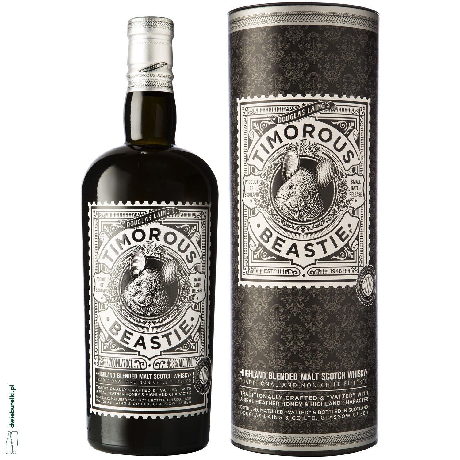 TIMOROUS BEASTIE HIGHLAND BLENDED MALT 0,7L 46,8%