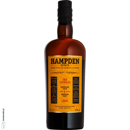 HAMPDEN 2018 LROK YOUNGER JAMAICAN RUM 47% 0,7