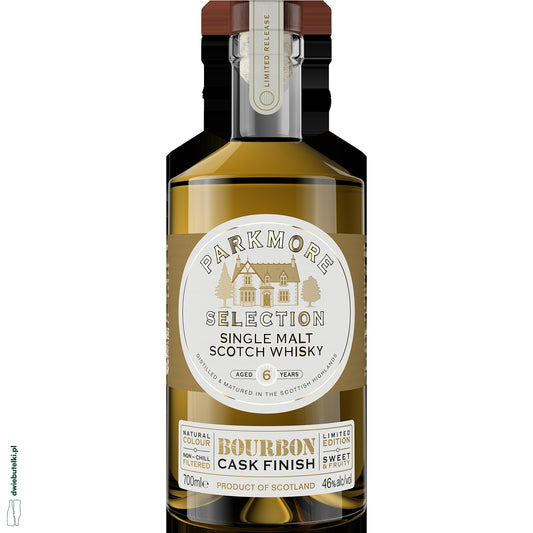 PARKMORE SELECTION 6YO BOURBON CASK FINISH 46%