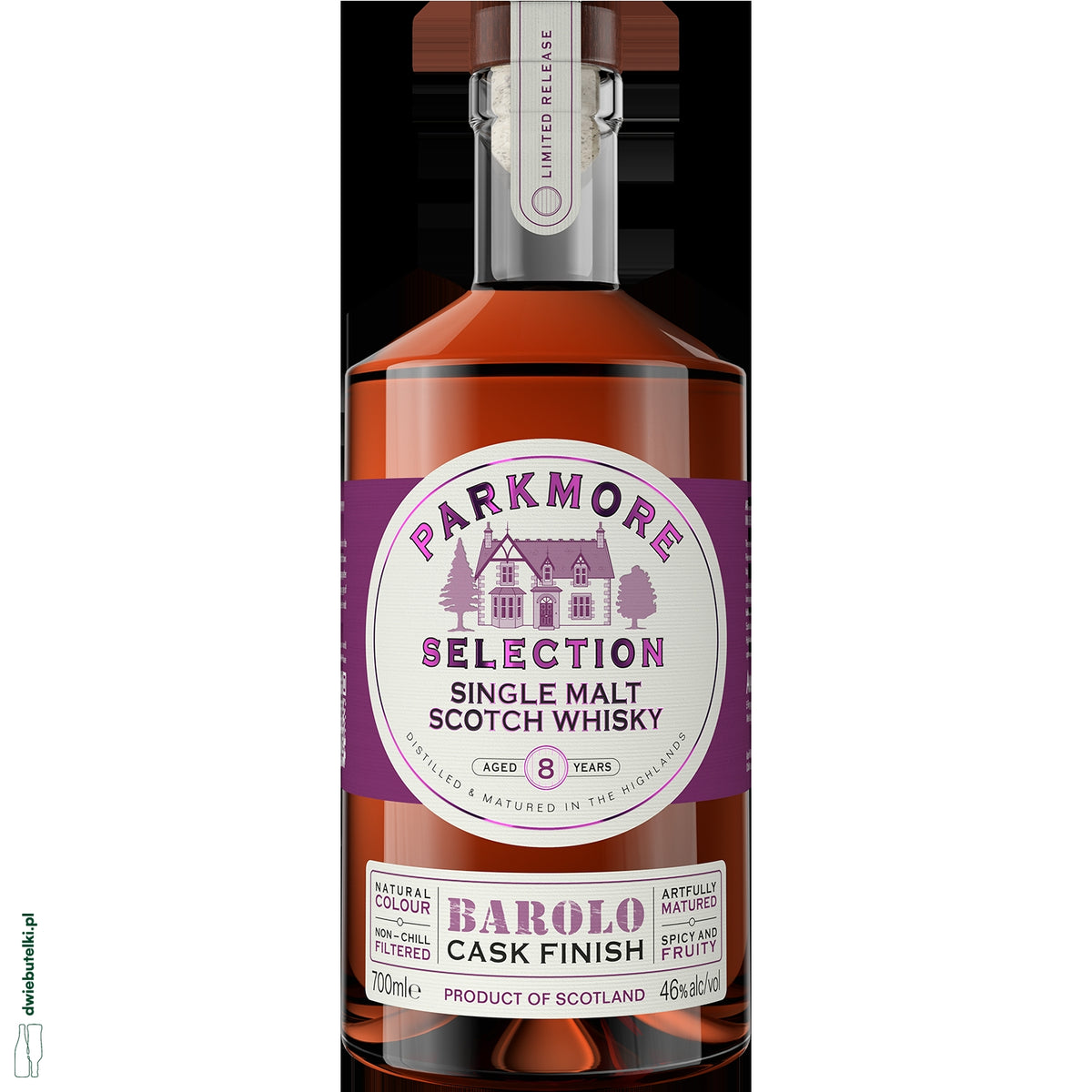 PARKMORE SELECTION 8YO BAROLO CASK FINISH 46%
