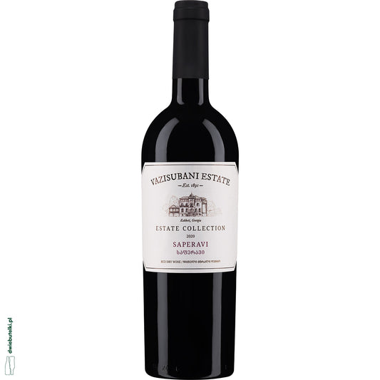 VAZISUBANI ESTATE COLLECTION SAPERAVI 14% 2022 0,75L