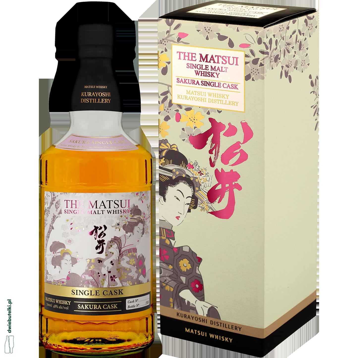 THE MATSUI SAKURA SINGLE CASK SINGLE MAL T 48% KARTONIK