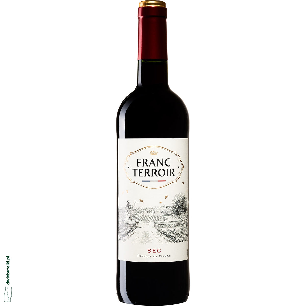 FRANC TERROIR ROUGE SEC 12% 0,75L