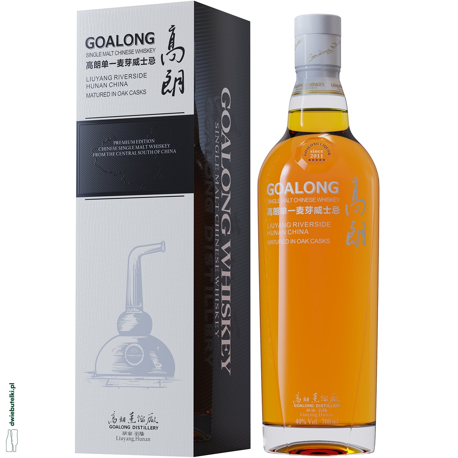 GOALONG OAK CASKS 40% KARTONIK SINGLE MALT