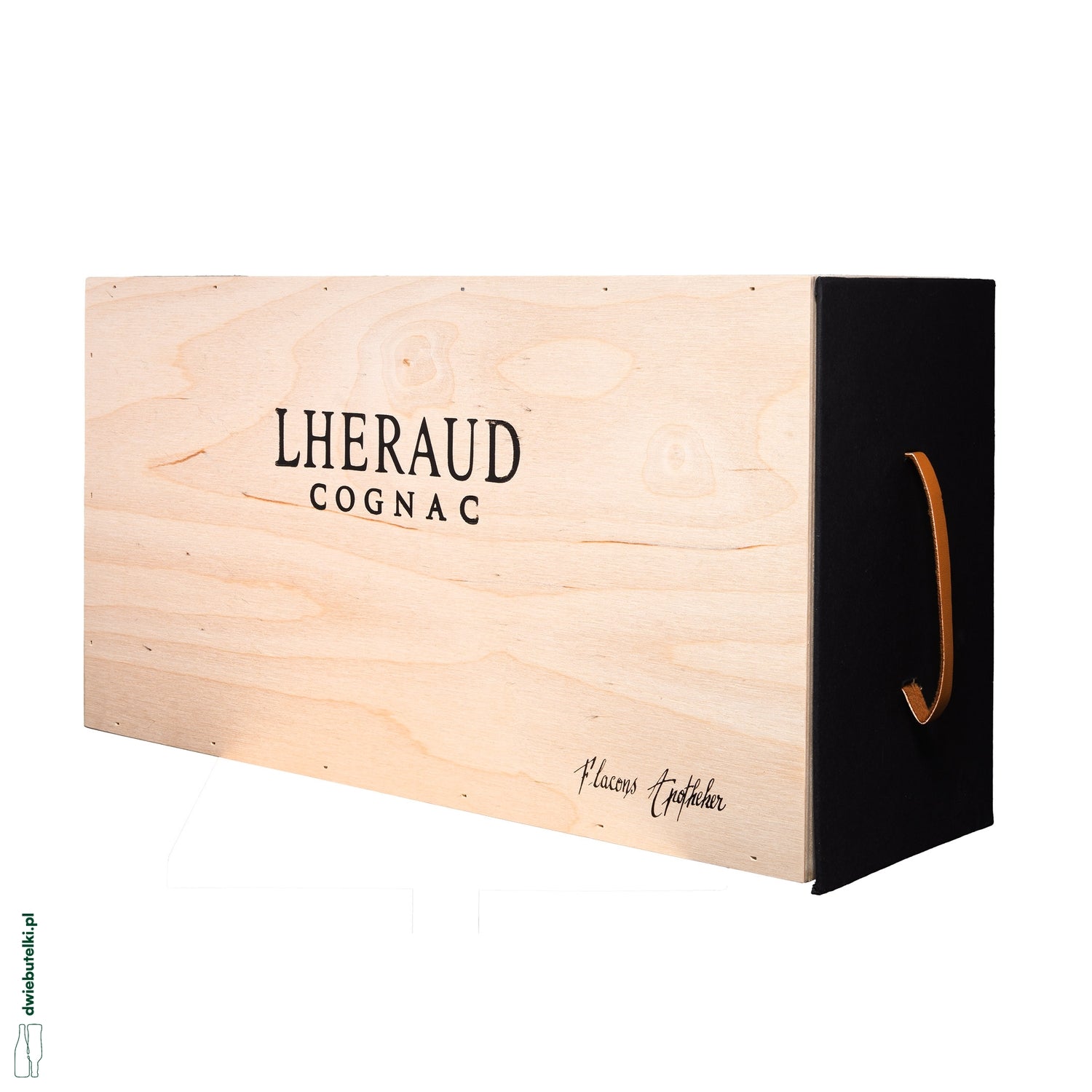LHERAUD TASTING SET COGNAC VSOP + CUVEE 20 + CHARLES XO + VINTAGE 1995
