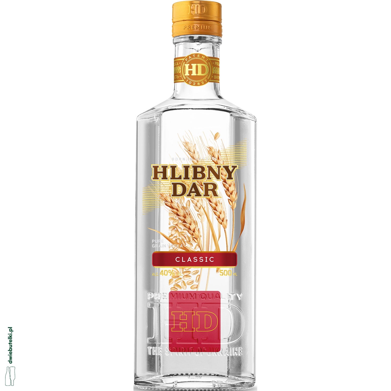 HLIBNY DAR VODKA 0,5 40%