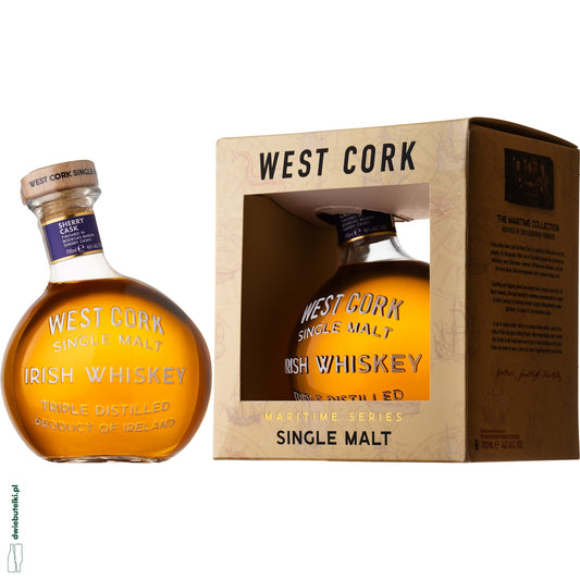 WEST CORK MARITIME SHERRY S. MALT GIFT BOX