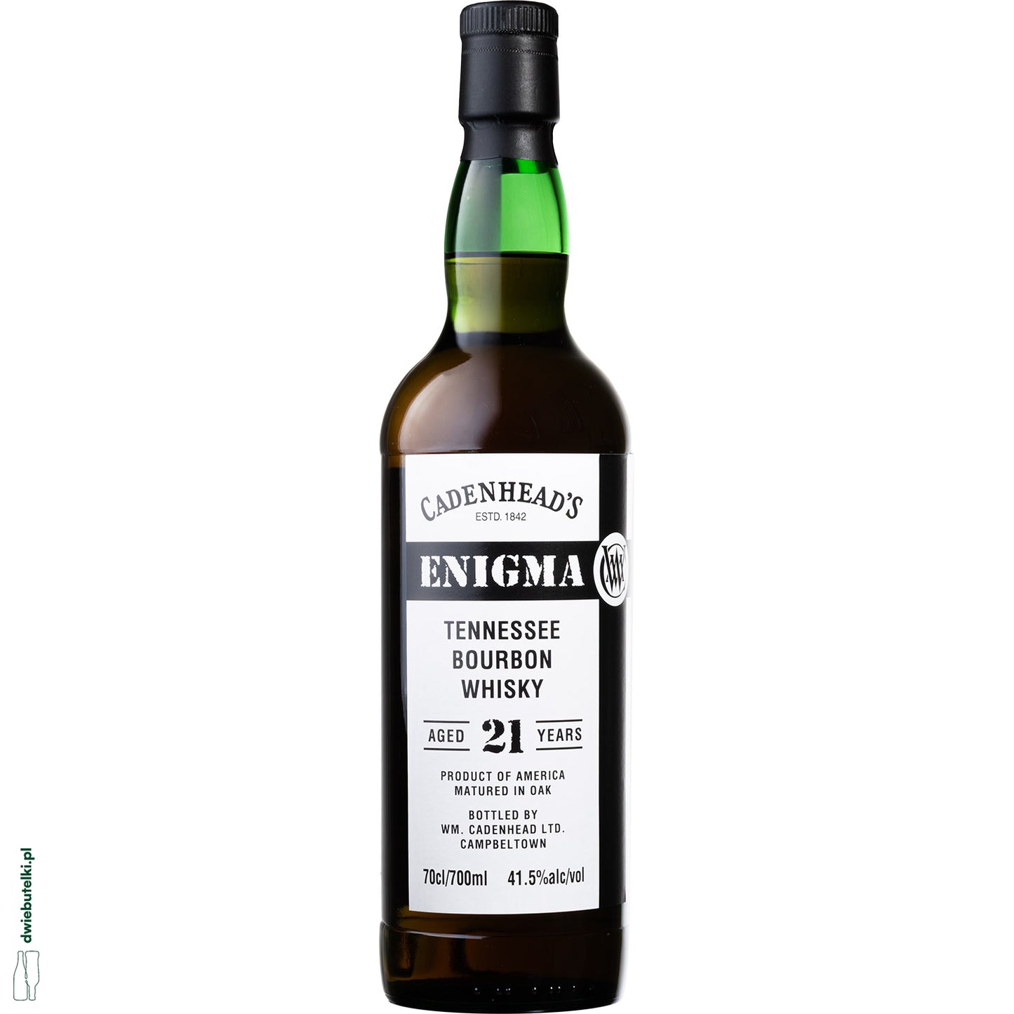 CADENHEAD'S TENNESSEE BOURBON WHISKY 21Y 41,5% 0,7L