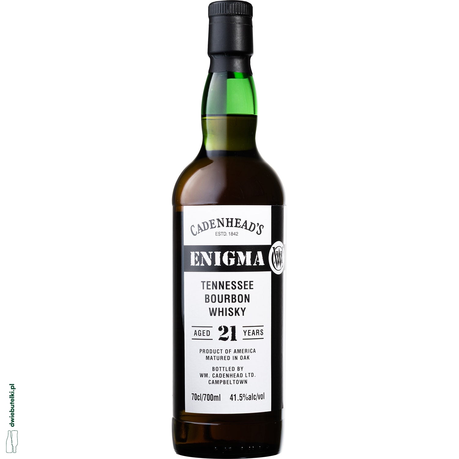 CADENHEAD'S TENNESSEE BOURBON WHISKY 21Y 41,5% 0,7L