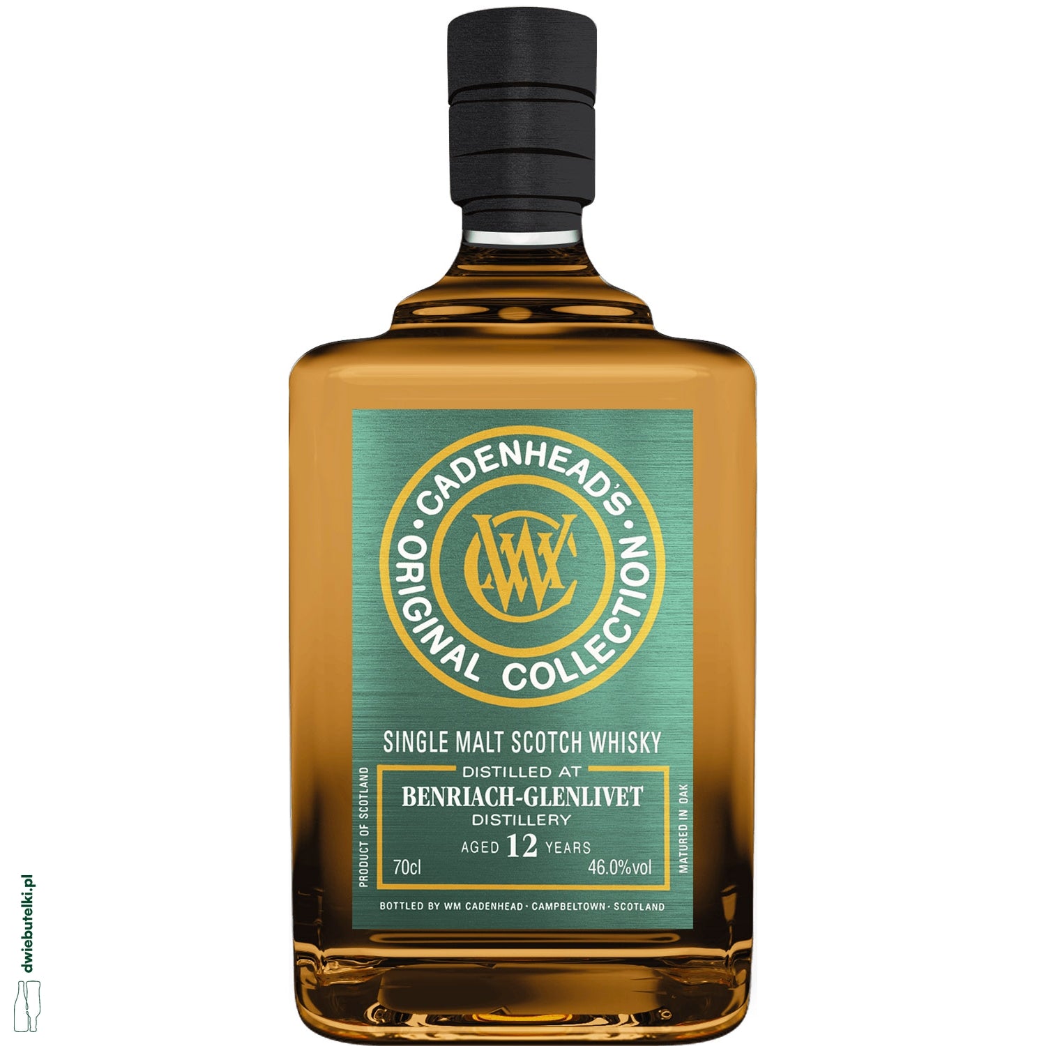 CADENHEAD'S BENRIACH-GLENLIVET 12YO 46%