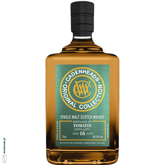 CADENHEAD'S TOMATIN 16YO 46% 0,7L