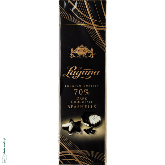 CARLA LAGUNA 50G PREMIUM 70% DARK CHOCOL ATE