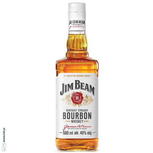 JIM BEAM WHITE 40% 0,5L
